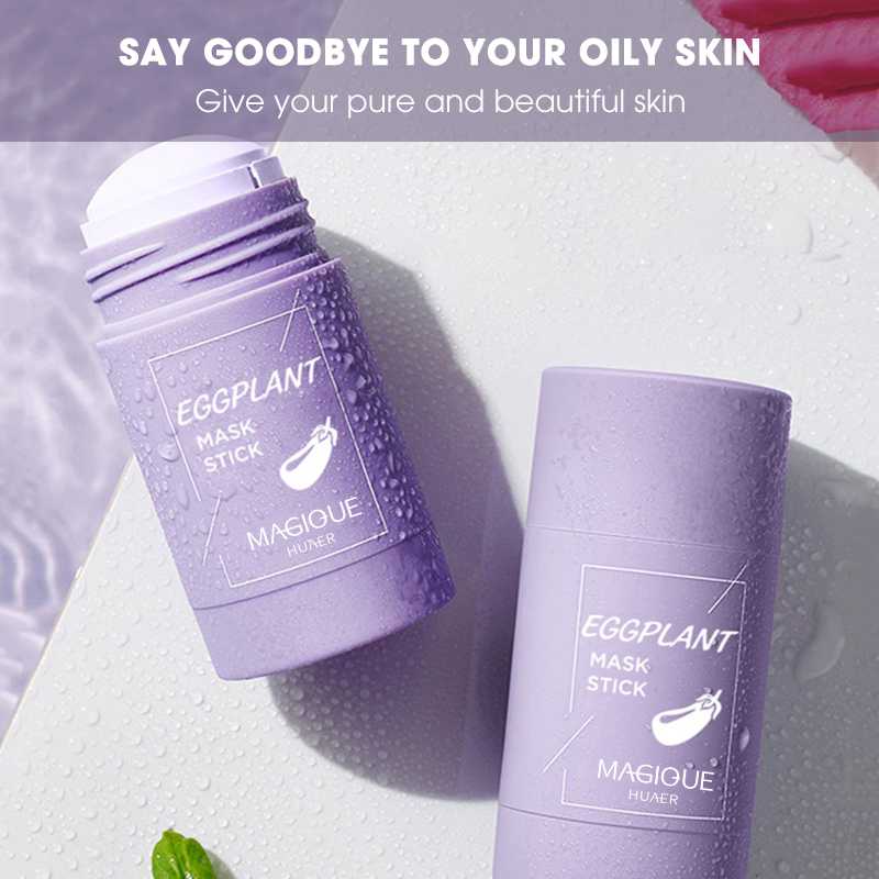 Clay Mask Stick Eggplant 40 g - Maqiqe