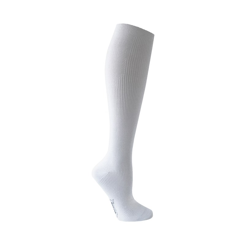 Flystrømper i mikrofiber, hvit - Supcare