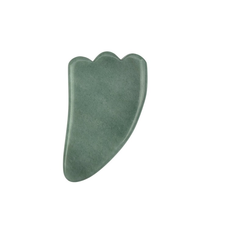 Grønn Aventurin Horn-formet Gua Sha stein - Mediconline