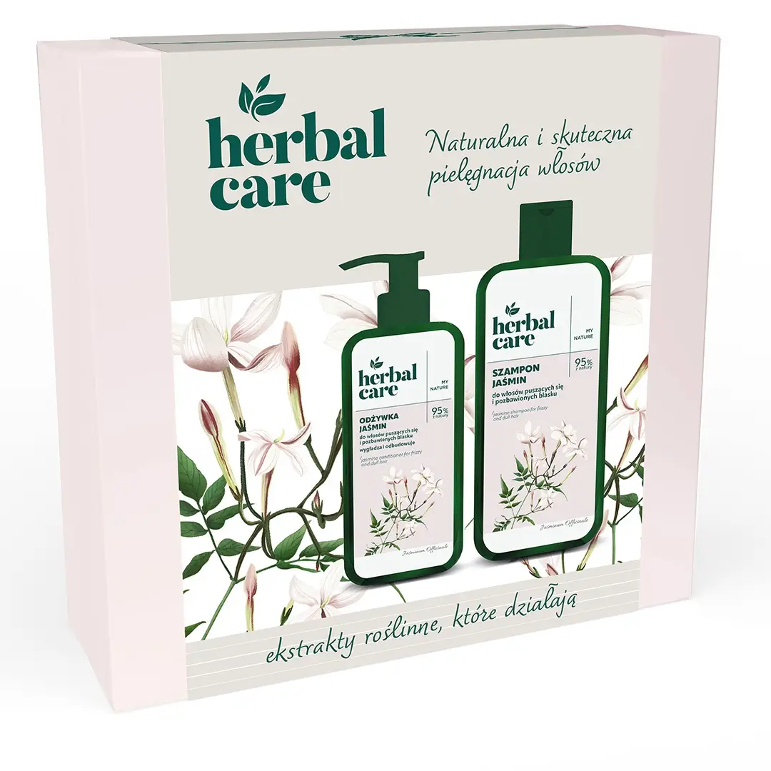 Hårpleiesett med jasmin – naturlig glans og silkemykt hår - FARMONA