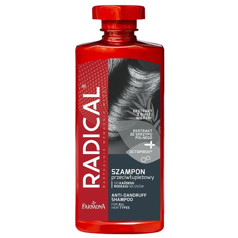 Flassjampo med prebiotika 400 ml - RADICAL
