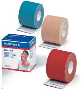 Kinesiotape 2,5 cm x 5 m, forskjellige farger - Leukoplast