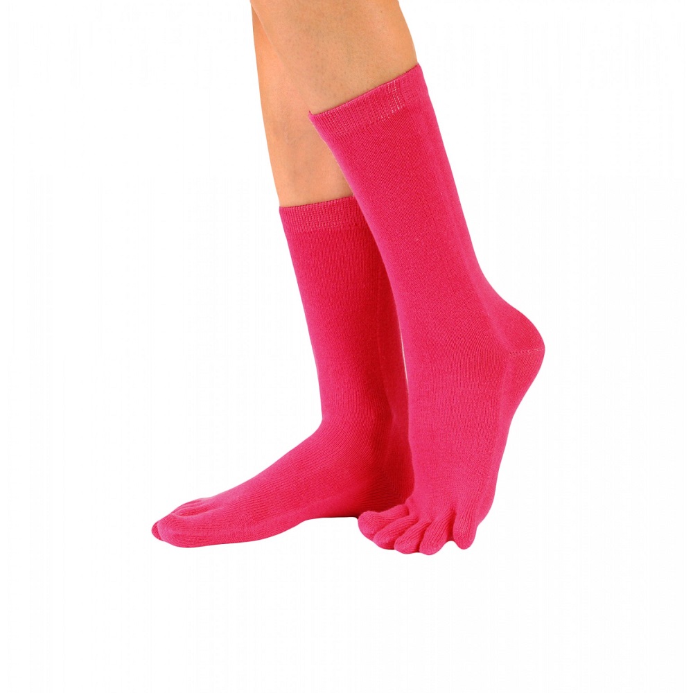TOETOE Essential halvlange Tåsokker, Fuksia