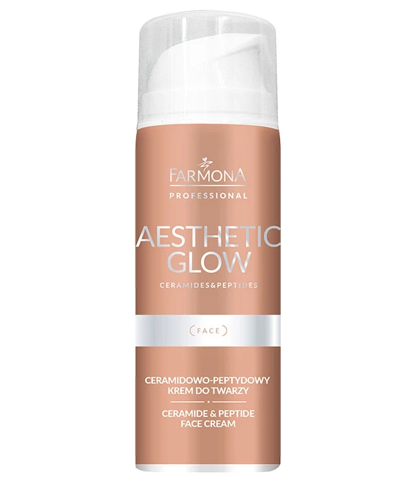 Silkemyk ansiktskrem med ceramider, peptider og naturlige oljer - AESTHETIC GLOW