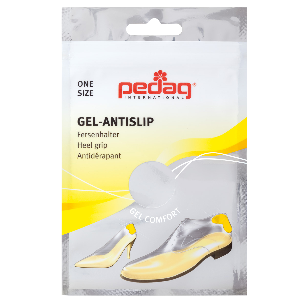 Pedag Gel-Antislip hælgrep