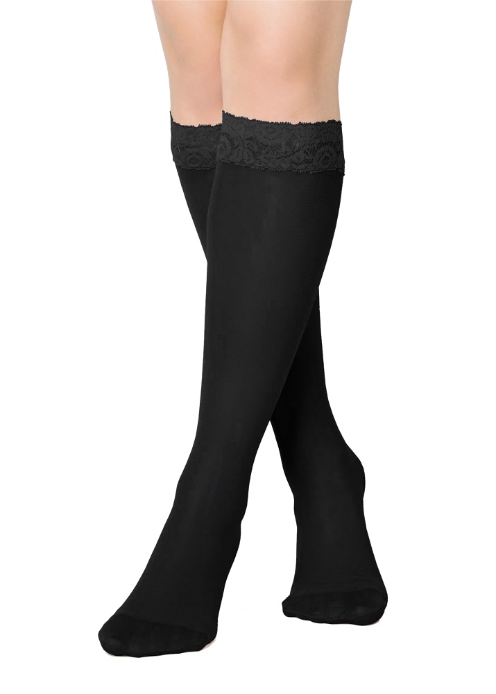 FUNQ WEAR støttestrømper Beautiful Black