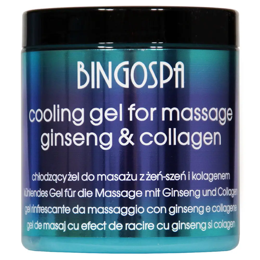 Kjølende massasjegele med ginseng og kollagen - BingoSpa
