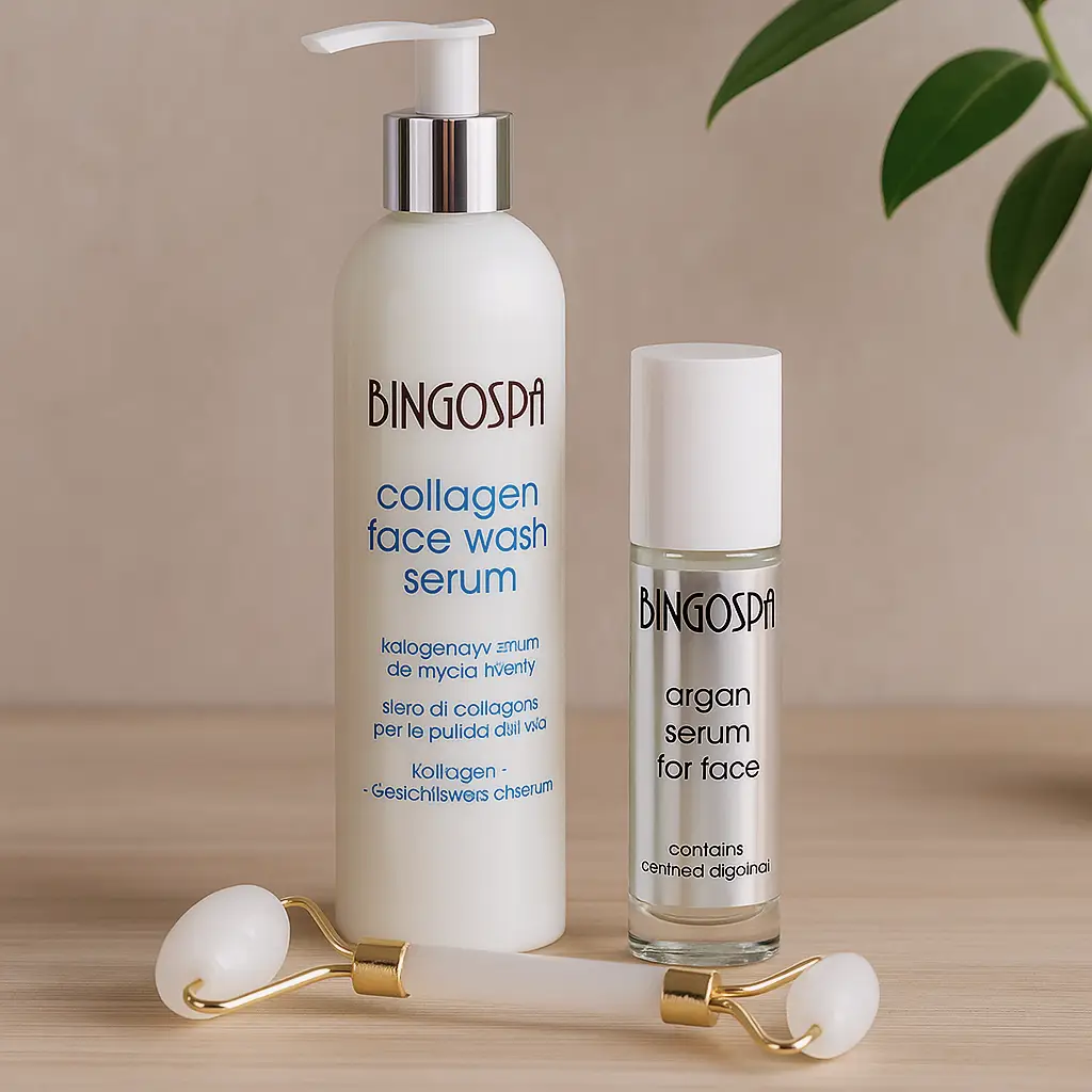 Glow Essence – Skjønnhetspakke med arganserum og kollagen