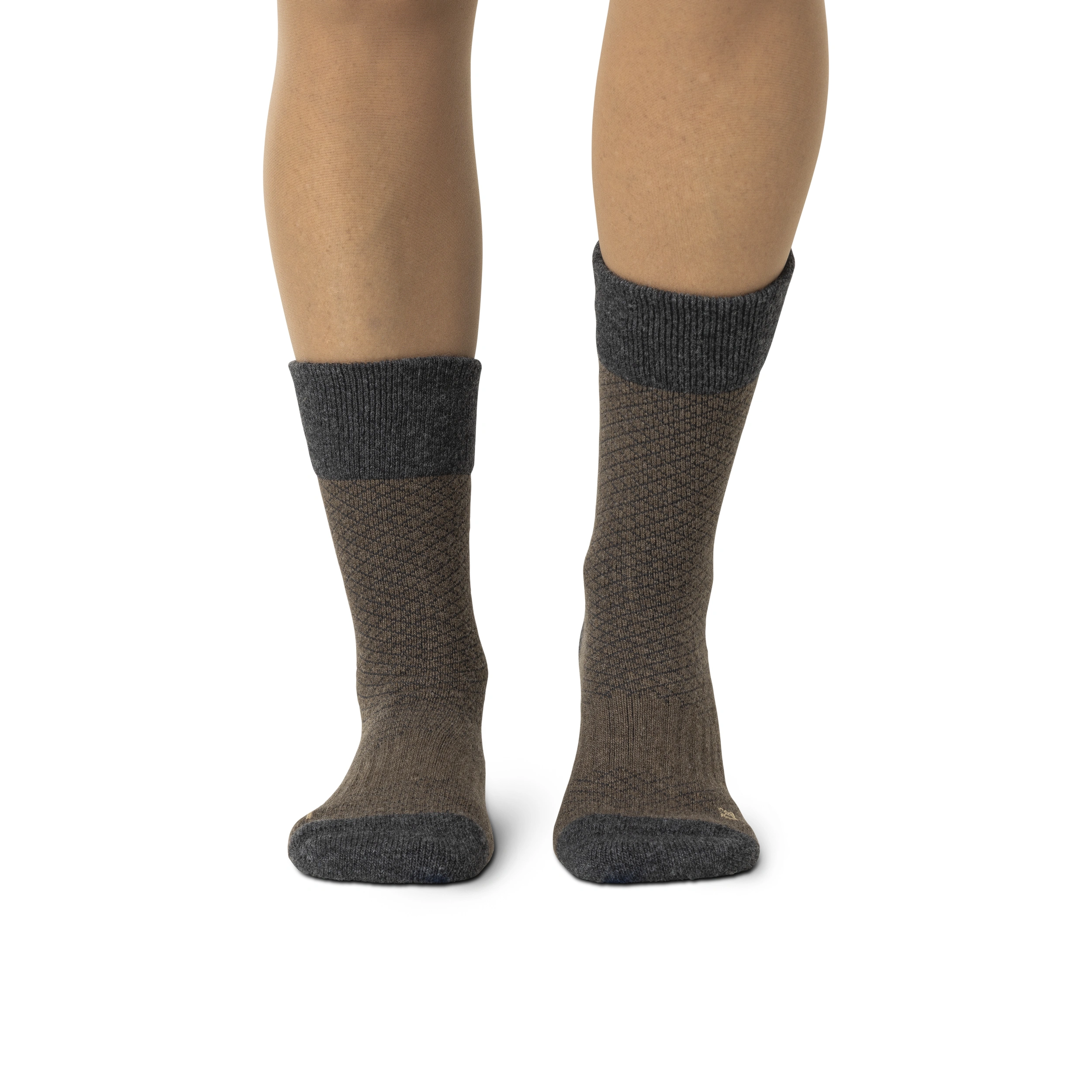 Funq Wear WIDE+ HIKING Ullsokker Mystic Mocca