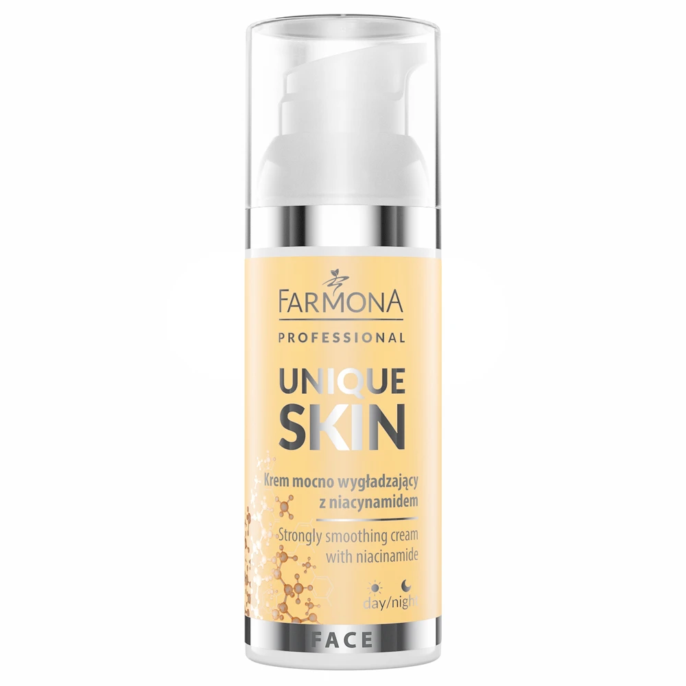 Ansiktskrem som jevner ut hudtonen og gir huden glød - UNIQUE SKIN