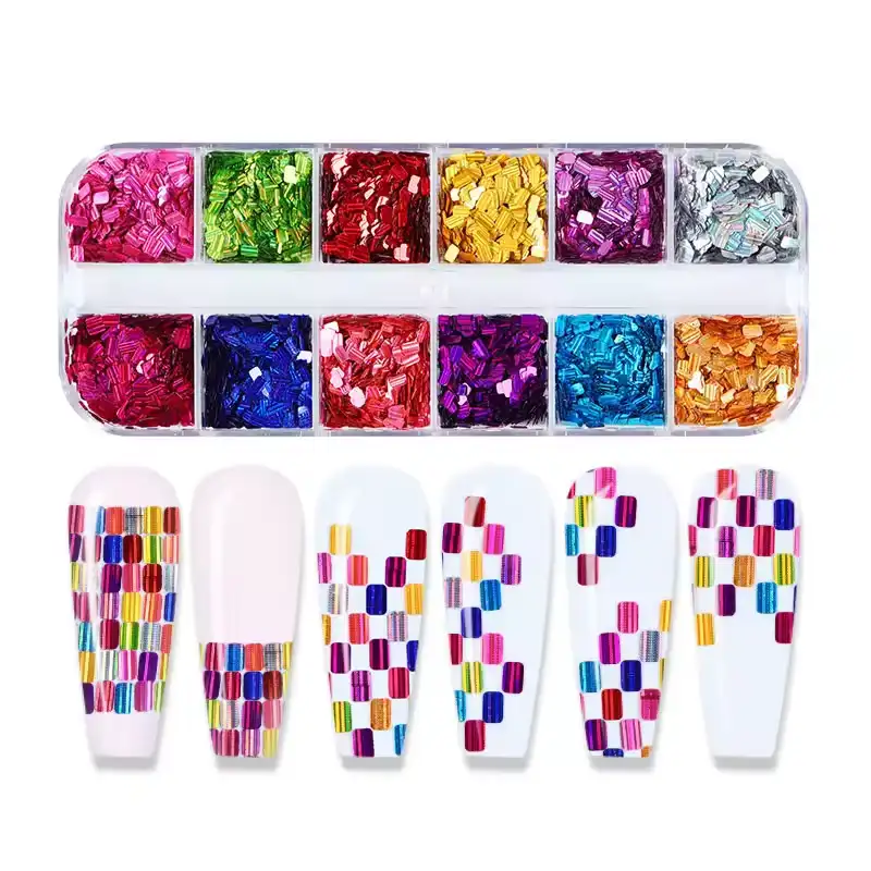 Negledekorasjon glitter - Mediconline