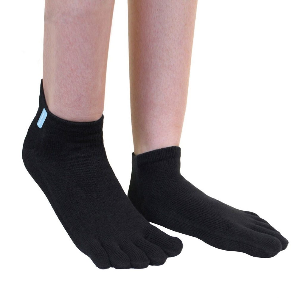 TOETOE Essential Anklet - Ankelhøye Tåsokker, svart