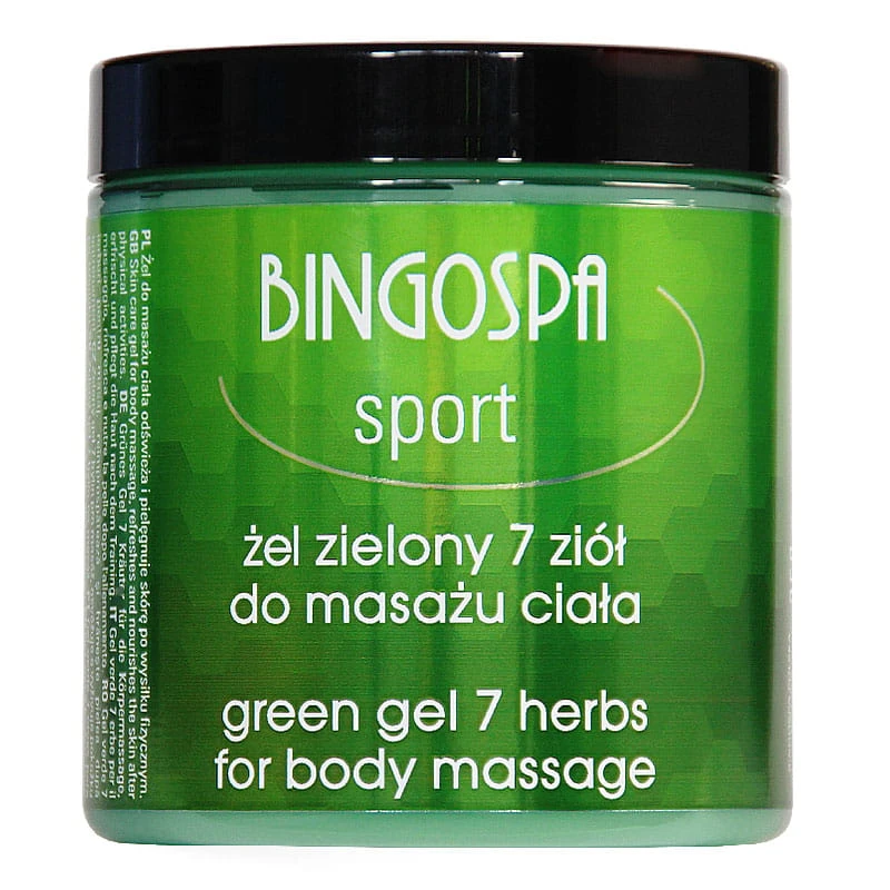 Massasjegel med Urter – Sportsgel for massasje etter trening - BingoSpa Sport