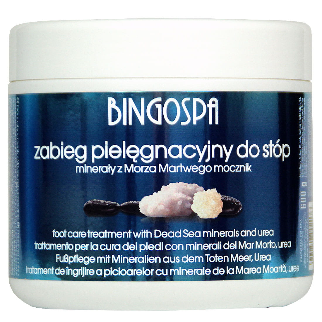 Mykgjørende fotbad med eukalyptus, urea og peppermynte - BingoSpa