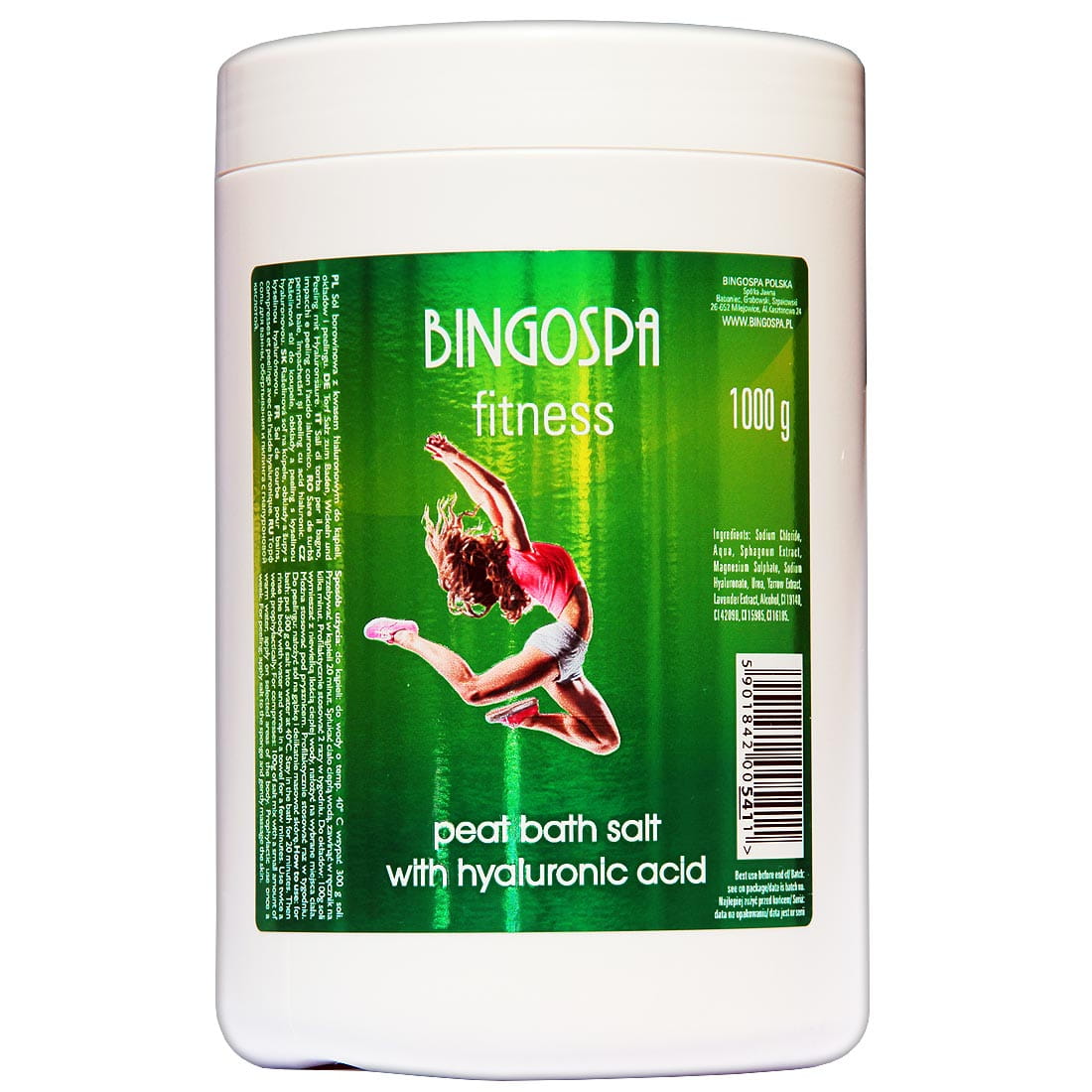 Torvssalt med hyaluronsyre - BingoSpa