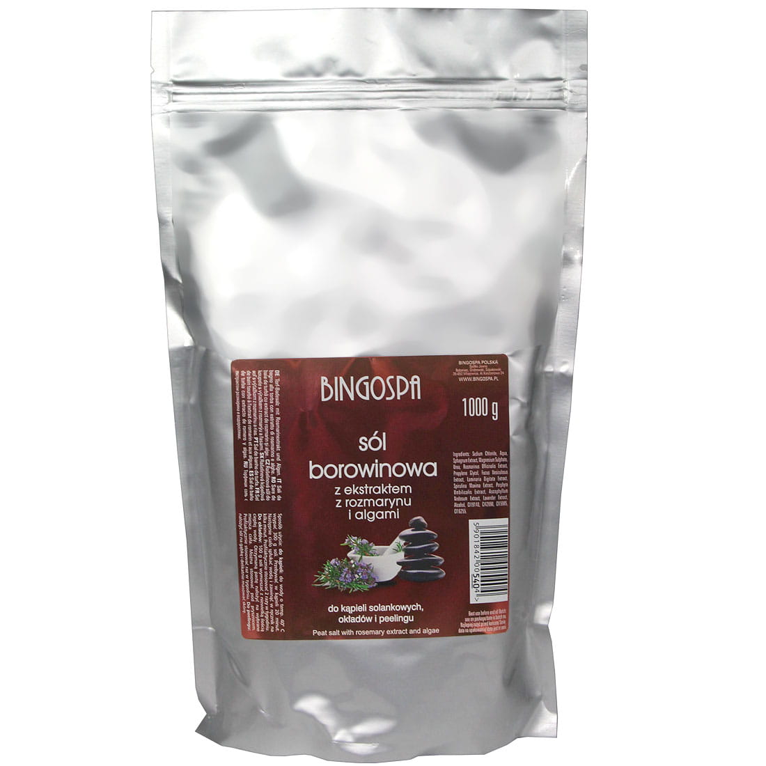 Badesalt med rosmarin - BingoSpa
