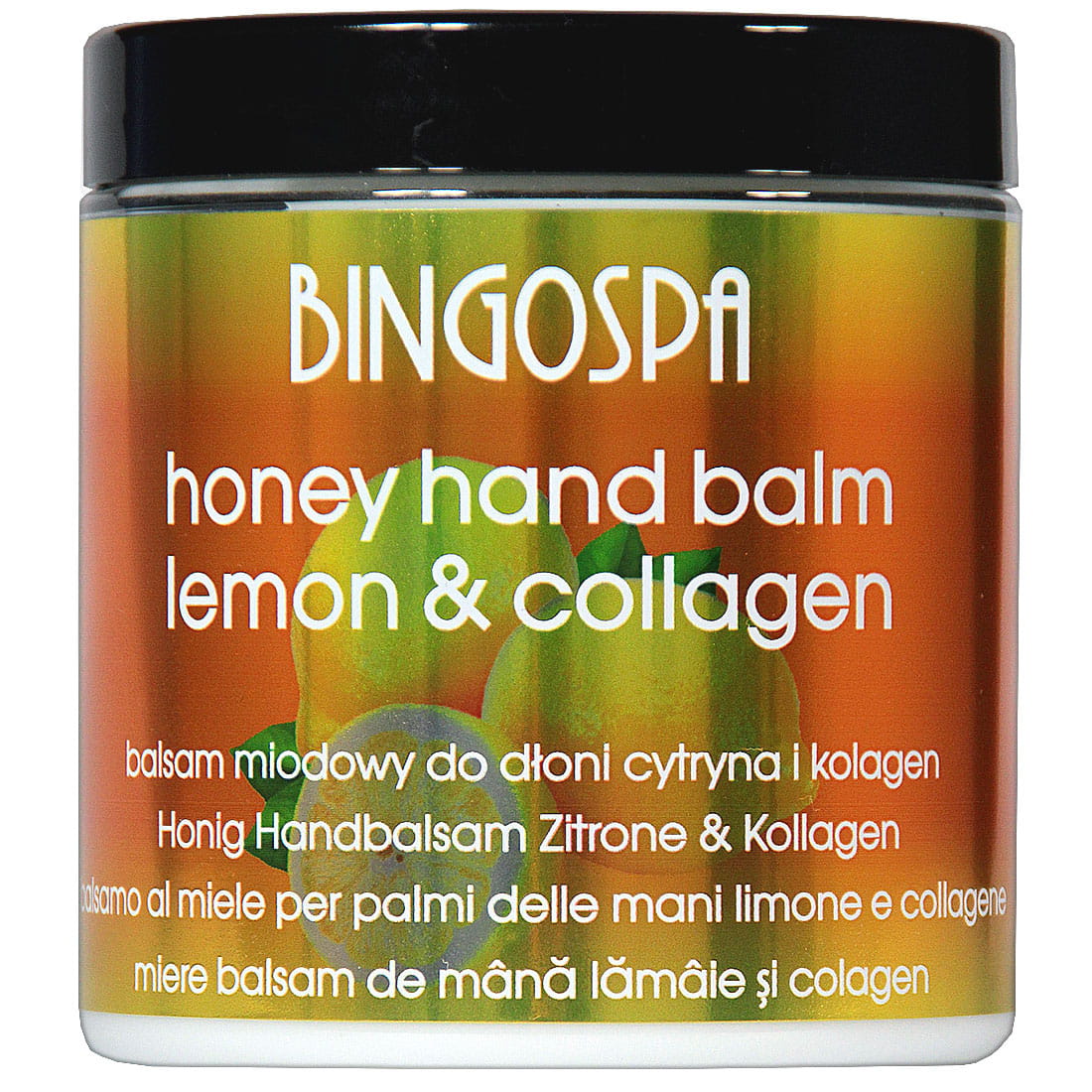 Håndbalsam med honning – sitron og kollagen - BingoSpa