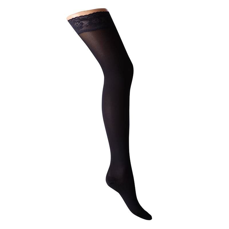 Støttestrømper stay-up i mikrofiber med mild kompresjon - RelaxSan