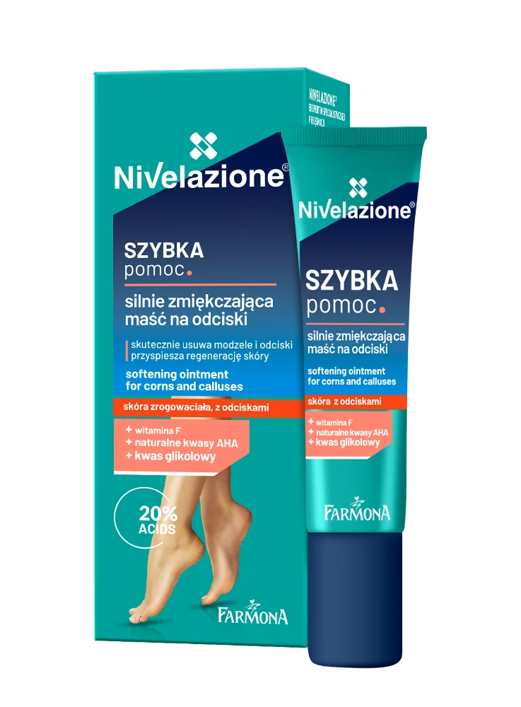 Mykgjørende salve for liktorner og hard hud 15 ml - NIVELAZIONE