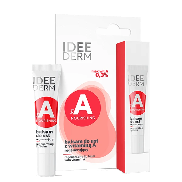 Beskyttende leppebalsam med vitamin A - IDEE DERM