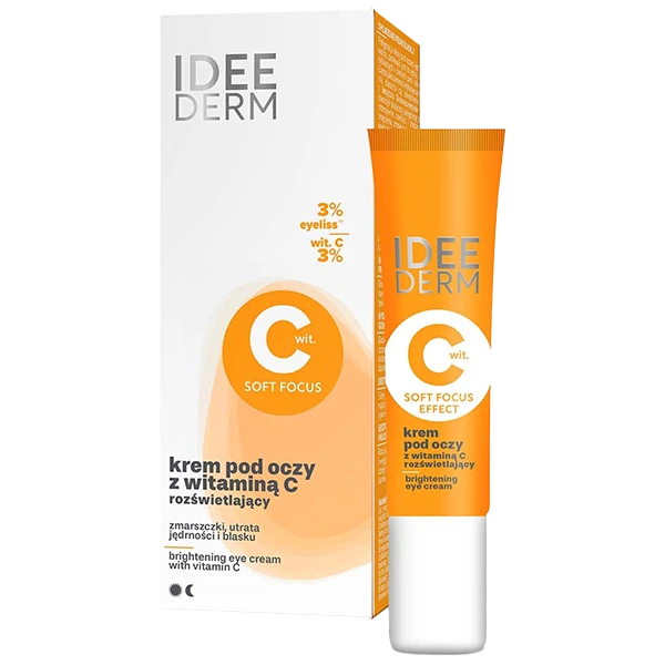 Øyekrem med C-vitamin for glød og fasthet – med Eyeliss og granateple - IDEE DERM