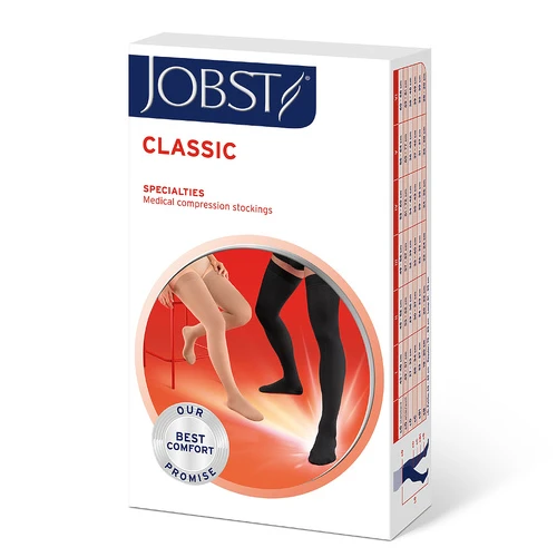 JOBST Classic lårhøye kompresjonsstrømper, kort variant