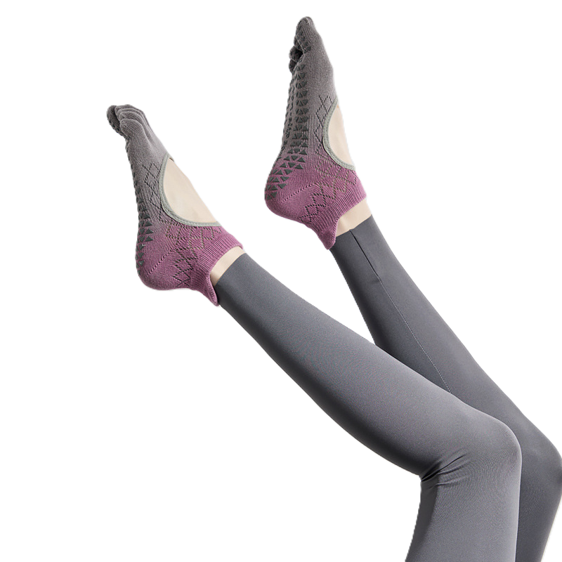 Sklisikre tåsokker til yoga - FlexiToe