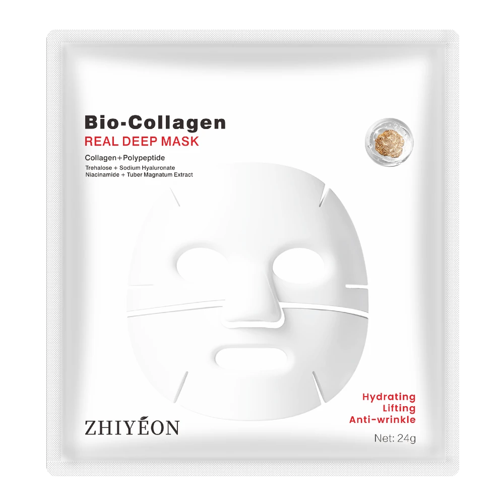 Bio-Collagen Real Deep Mask – Løfter, fukter og motvirker rynker - Zhiyeon