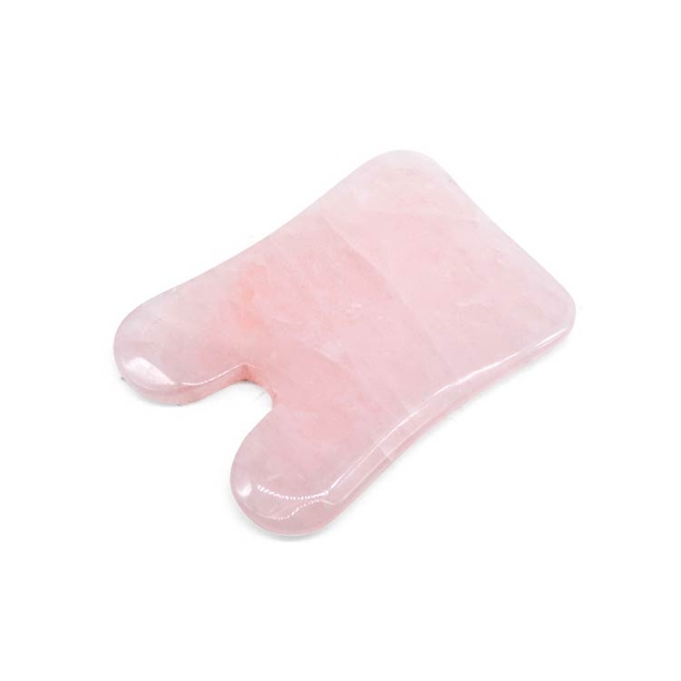 Gua Sha stein - rosa firkant - Mediconline