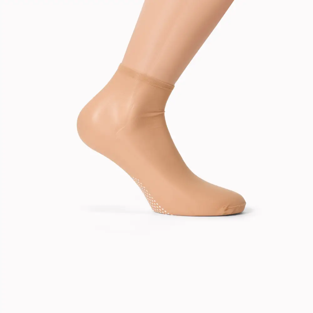 Ankelsokker i nylon med antiskli - Stable & Secure