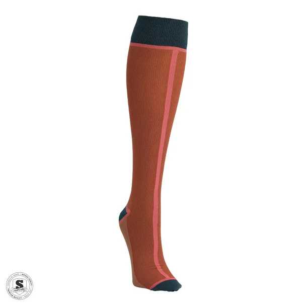 Støttesokker Eco Cotton, Pierre, Cognac - Supcare