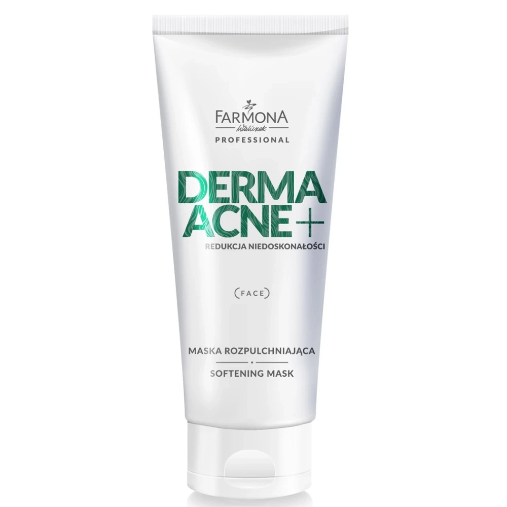Mykgjørende ansiktsmaske for mer effektiv rensing - DERMAACNE +