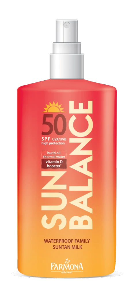Solkrem SPF 50 for lys, sensitiv og pigmentutsatt hud - SUN BALANCE