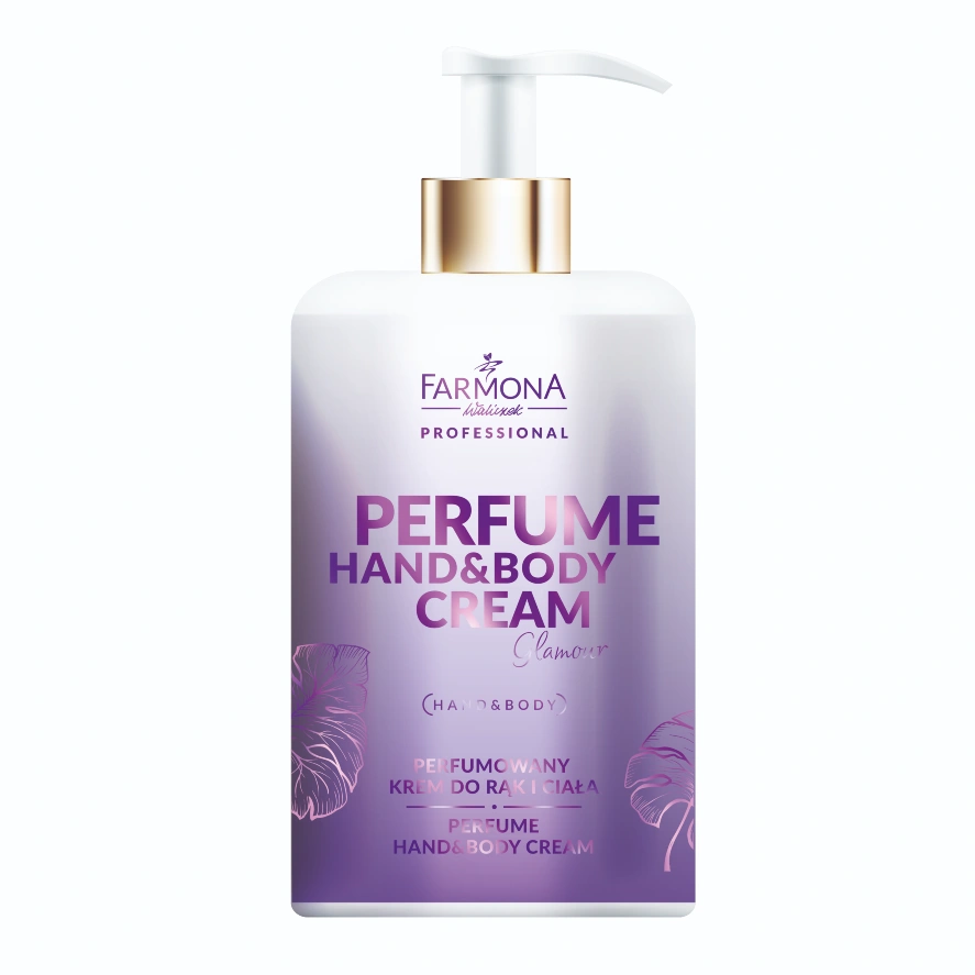 Håndkrem for tørr og stiv hud parfymerert - stor pakke 300 ml - PERFUME HAND&BODY CREAM