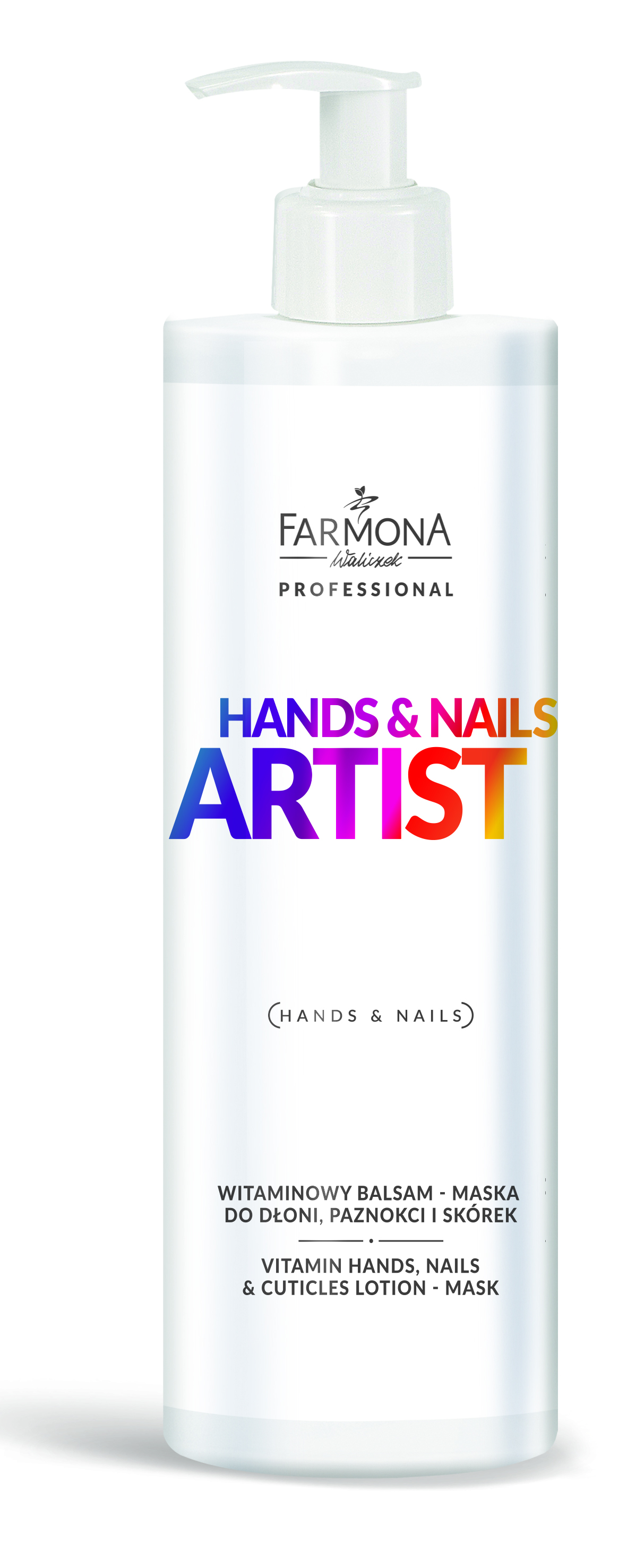 Profesjonell manikyrkrem for tørre neglebånd og skjøre negler - HANDS & NAILS ARTIST