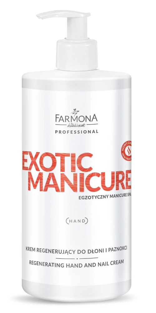 Neglekrem for skjøre negler og tørr hud - EXOTIC MANICURE