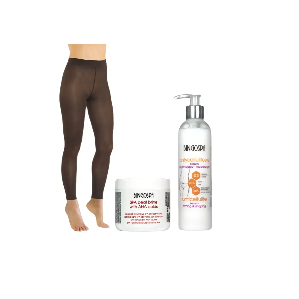 Bekjemp cellulitter - Tights, badesalt og anti-cellulitt serum