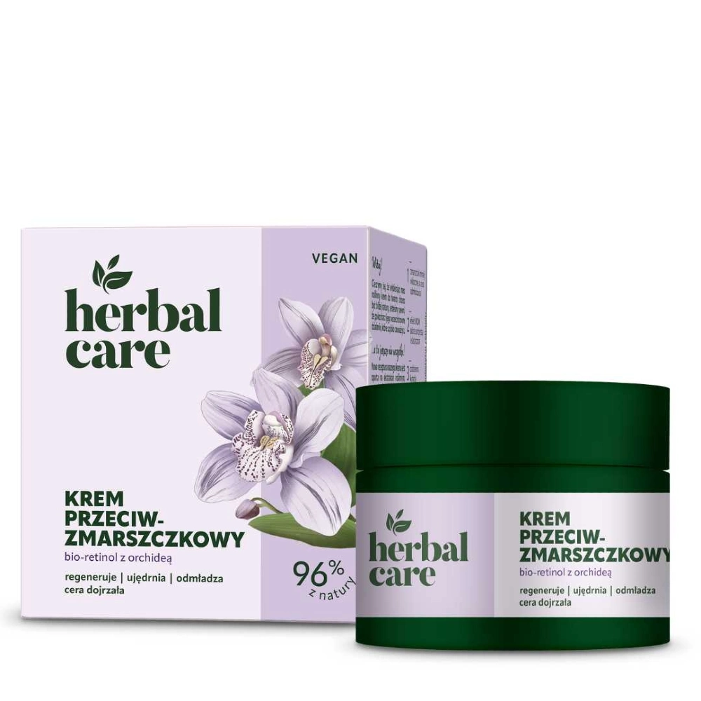 Anti-rynkekrem med bio-retinol og orkidé - Herbal Care