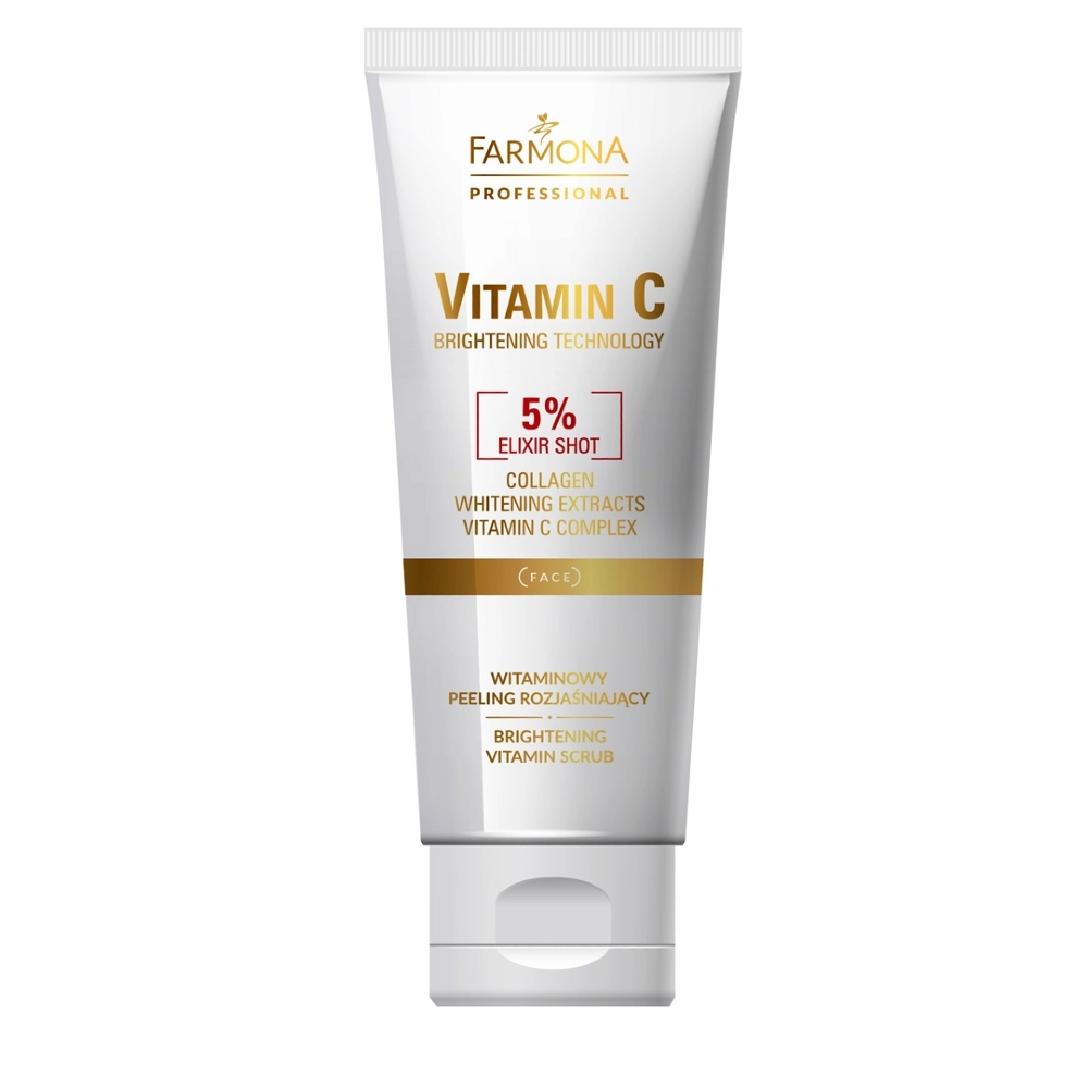 Gelpeeling med vitamin C som fukter og gir huden mer glød. - Farmona