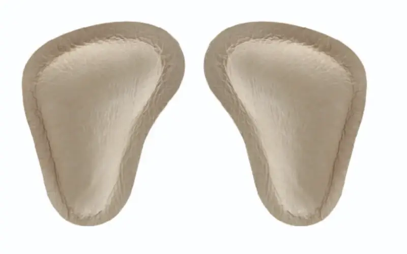Forfotpute i skinn, T-formet støtte - Living Feet