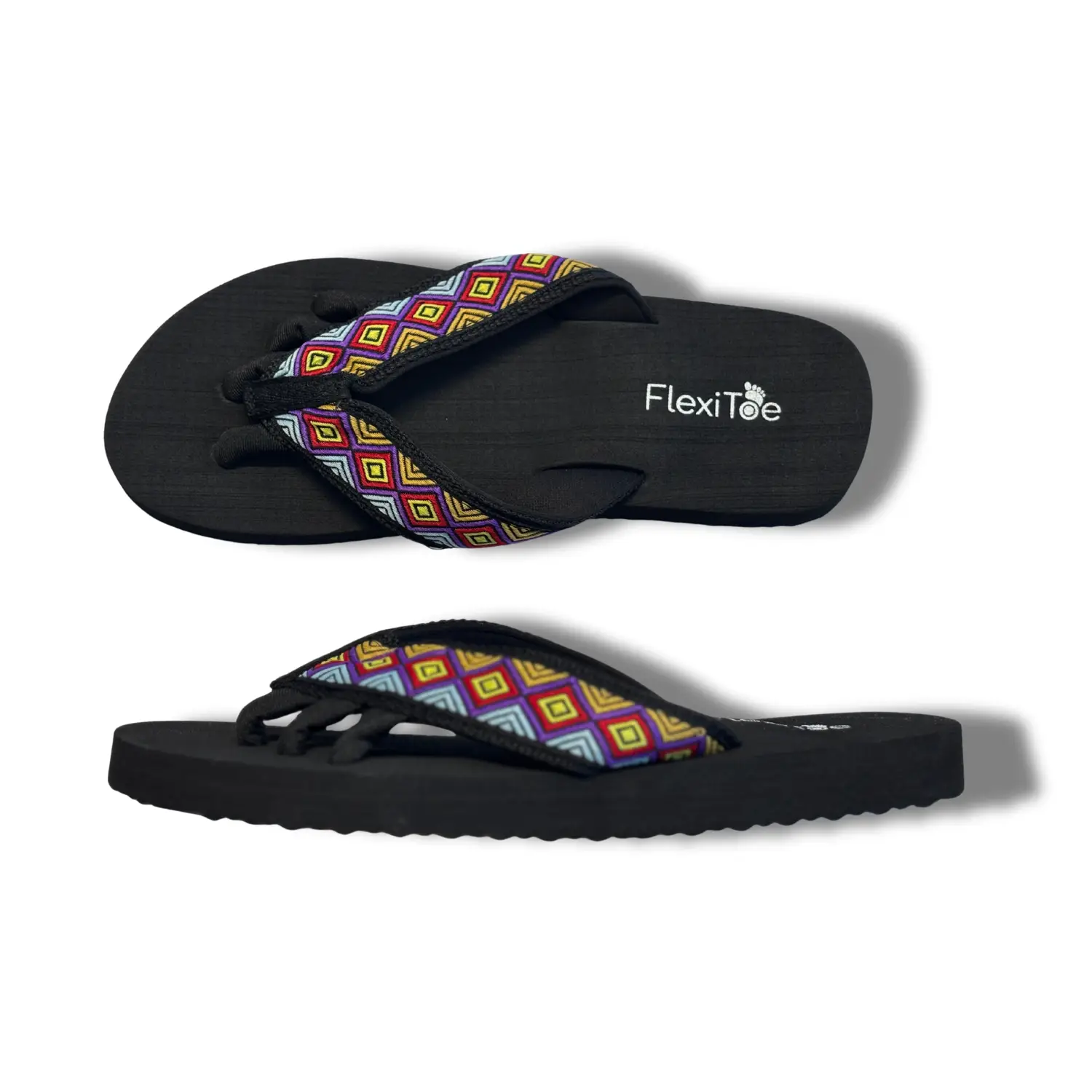 FlexiToe Flow – Retro Squares